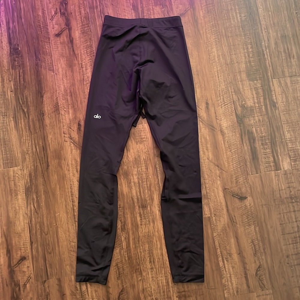 Alo leggings tie waist size small